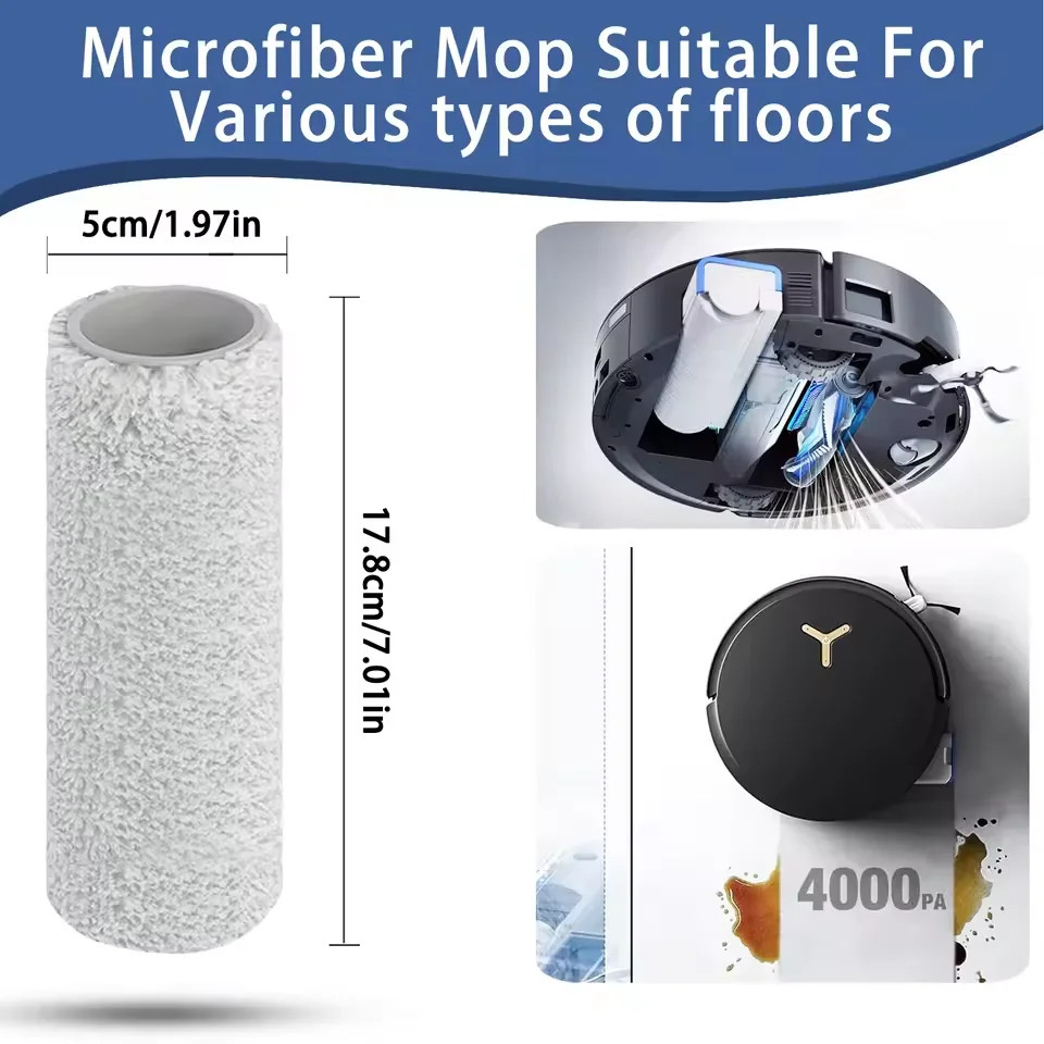 Ecovacs X9 Pro Omni / X9 Pro Bộ phận máy hút bụi Bàn chải chính Bàn chải bên Bộ lọc túi bụi