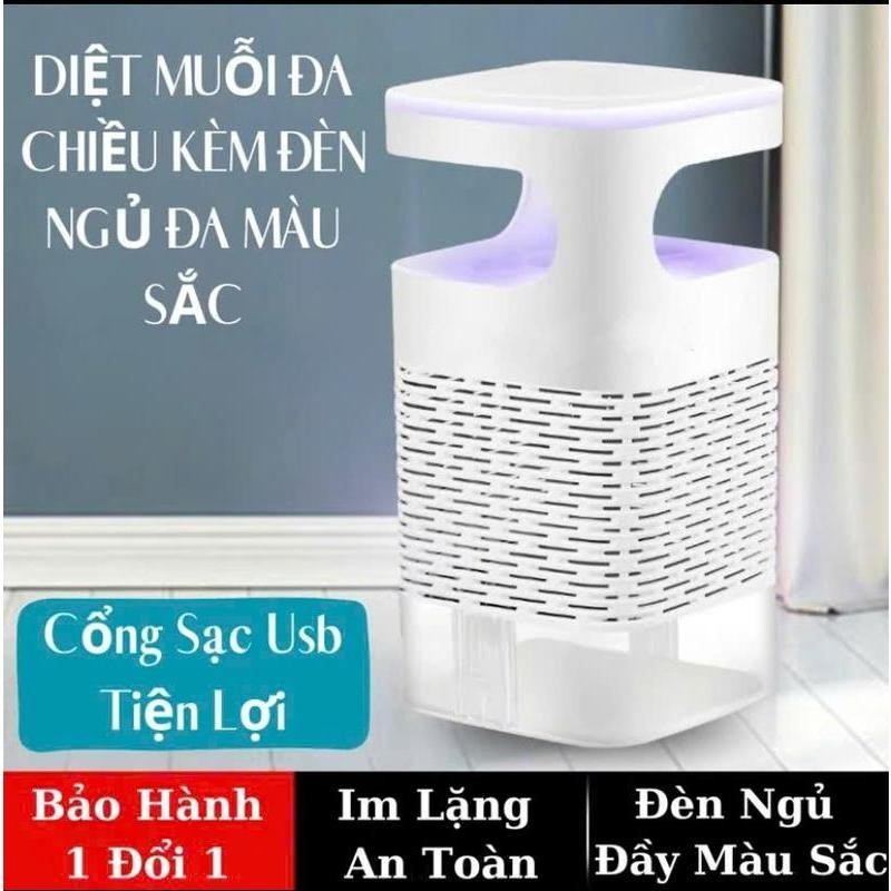 [ LỖI 1 ĐỔI 1 ] Máy Bắt Muỗi LOẠI 1 An Toàn và Tiện Lợi Kèm Theo Đèn Ngủ Êm Dịu Hoạt Động Im Lặng Không Gây  Ồn BB-952