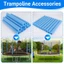 10 Chiếc Trampoline Cực Bao Đệm Bọt Ống 40CM Xốp Ống Xốp Vỏ Bảo Vệ Trampoline Cực Tay