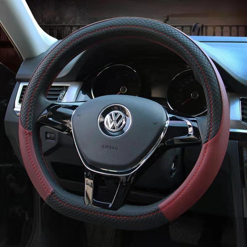Volkswagen Sagitar Lavida Magitar Tiguan L Golf 7 Cổ Polo Santana Bốn Mùa Da Vô Lăng Bao EEES