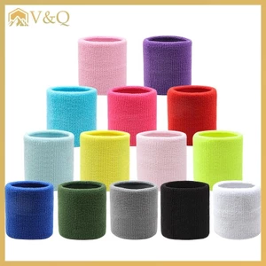 Littleloves1 Cotton Cổ Tay Hỗ Trợ Dây Đeo Tay Thể Thao Nẹp Mồ Hôi Vòng Tay Quần Vợt Bảo Vệ Dây Đeo Thể Dục Chạy Mồ Hôi Tập Gym EN