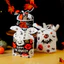 10 / 20 Cái Túi đựng tai thỏ Halloween để trang trí tiệc DIY
