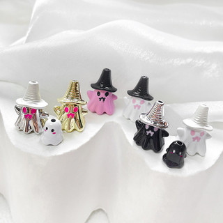 Halloween Ma Một Hạt Nổi Ngộ nghĩnh Miếng Đệm Hạt DIY Trang Sức Vòng Tay Vòng Cổ Điện Thoại Di Động Dây Chuyền Đính Hạt Phụ Kiện Chất Liệu