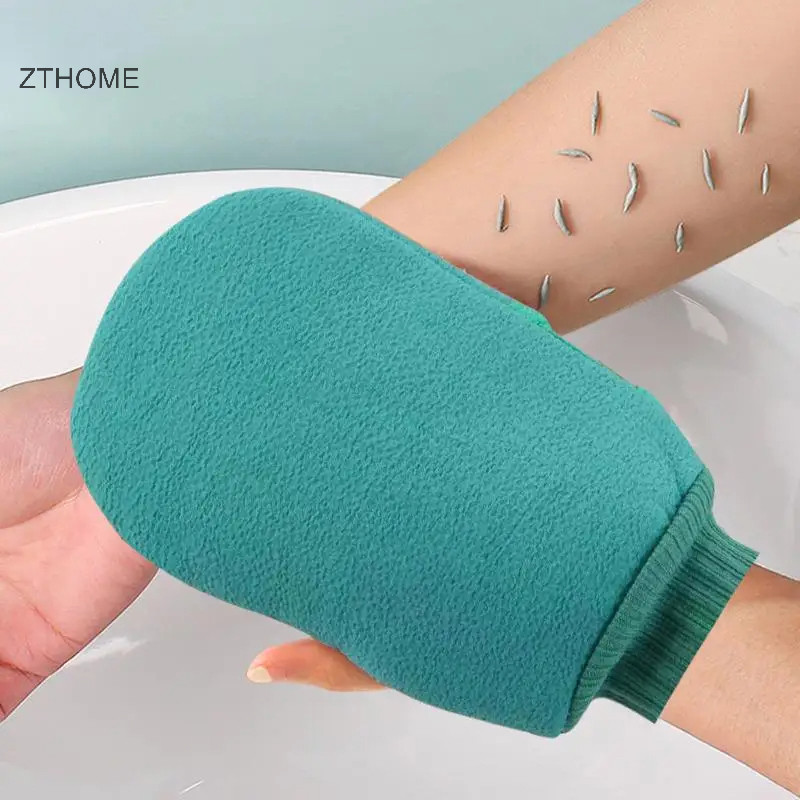 Zthome 1 Tắm Để Lột Tẩy Tế Bào Chết Làm Sạch Cơ Thể Tẩy Tế Bào Chết Găng Tay Chà Da Chết Cho Tắm Body Bàn Chải Khăn Spa Bọt Body Massag HOT