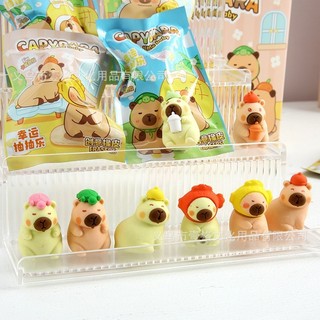 Tẩy Mù Capybara -  Tẩy Bút Chì, Tẩy Gôm Mềm, Gôm Tẩy Học Sinh, Tẩy Bút Chì
