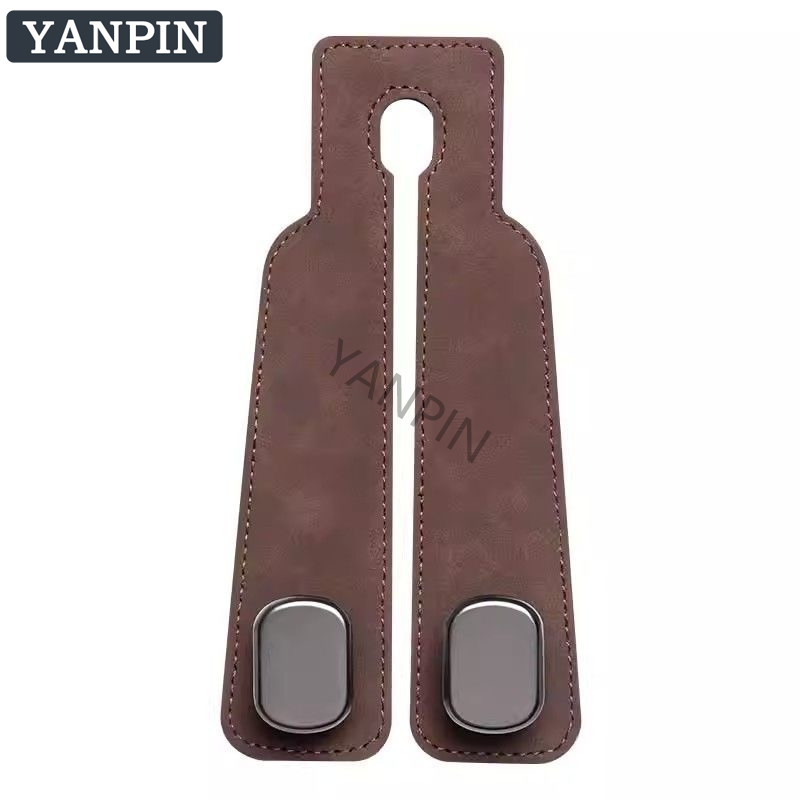 Móc da lộn ô tô mới Móc đôi Móc thời trang