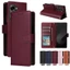 Dành Cho Samsung Z Fold 7 6 5 4 Vỏ Điện Thoại Ví Da Từ Tính Galaxy Fold7 Vỏ Lật Đựng Thẻ Khe Cắm