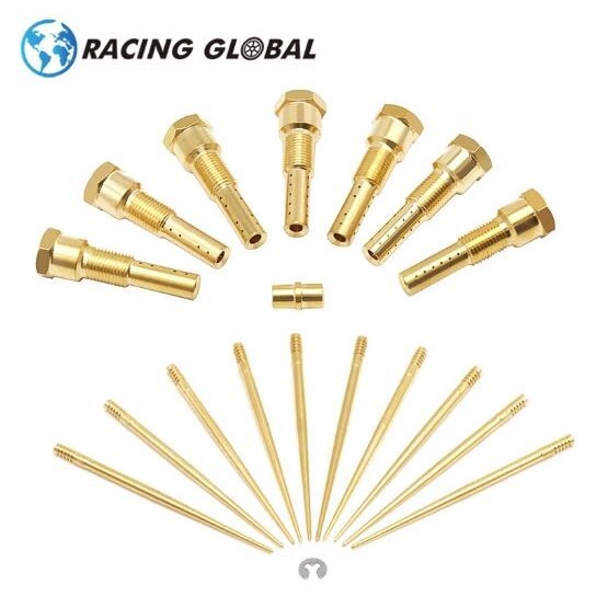 4x Jet Needles N427-46-JJH W/ Genuine Clips – Fits Kawasaki Motorcycles