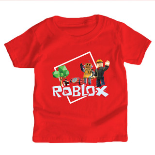 Áo thun ngắn tay Roblox dành cho trẻ em 2024 - Thiết kế nhân vật trò chơi phổ biến cho bé trai và bé gái