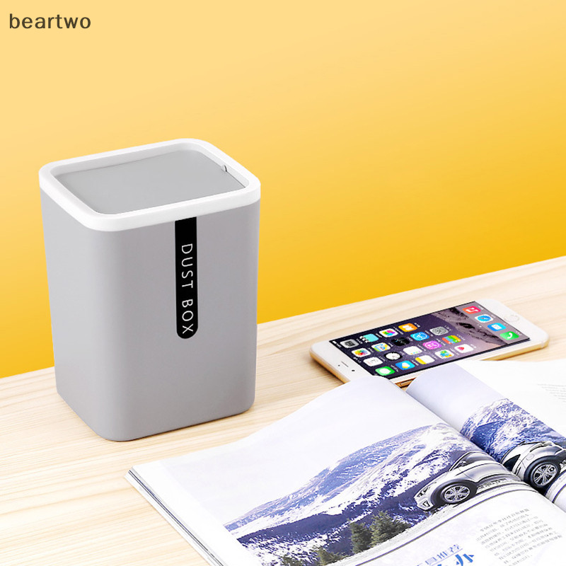 < Beartwo > Thùng rác Thùng rác nhỏ Thùng rác nhẹ Tiết kiệm không gian Đồ lặt vặt Thùng đựng bình lắc 360 độ Thùng đựng thùng đẹp