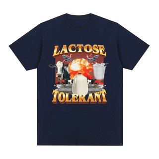 Áo thun in họa tiết chống Lactose dành cho nữ Áo thun ngắn tay thời trang cổ điển giản dị và thoải mái Áo thun cỡ lớn