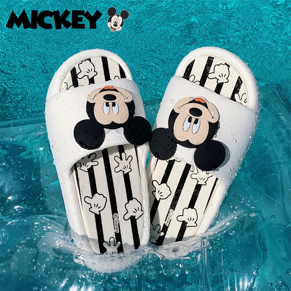 Hoạt Hình Hoạt Hình Mickey Dép Dép Dép Đi Trong Nhà Dép Cặp Đôi Đế Dày Dép Trong Nhà Dép Gia Đình Dép Đế Dày Có Thể Mặc Ngoài Trời EV