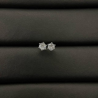 Bông tai nụ đá 2 size 5mm 7mm trụ 6
