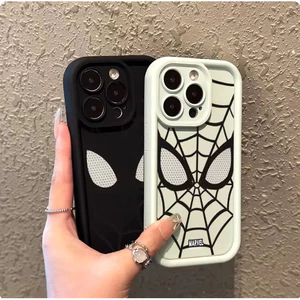 Dành Cho OPPO A6C A6X A6t A60 A3X A5i A6 A5 Pro Reno15 F 16F Reno 16 15 Pro Max A3 Pro 4G 5G Hot Marvel Spider Man Trơn Nhiều Bước TPU Mềm Vỏ Điện Thoại Silicon Mềm Thoáng Mát