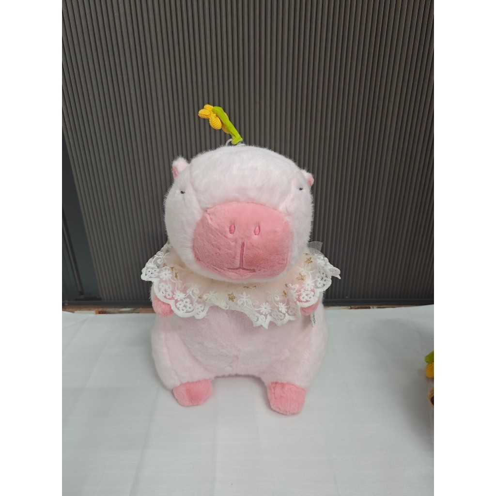 Capybara Chong Chóng Dễ Thương Gấu Bông Capybara Mũ Chong Chóng Chuyển Động Quay Capybara Đầu Hoa Mẫu Mới