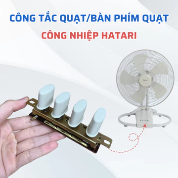 Công Tắc Quạt Sàn Công Nghiệp Thái Lan HATARI IT18M2 Chuẩn Theo Quạt, Bàn Phím Quạt Công Nghiệp Hatari