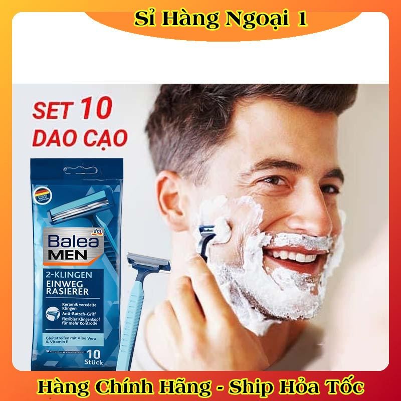 DAO CẠO RÂU BALEA MEN CỦA ĐỨC - Túi 10 chiếc