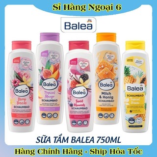 [MẪU MỚI NHẤT] Sữa tắm Balea 750ml dưỡng ẩm da, lưu hương thơm ngọt của Đức