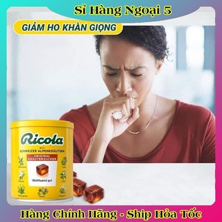 [Date mới nhất đủ bill] Kẹo ngậm ho thảo mộc Ricola Original Herb 250gr Đức