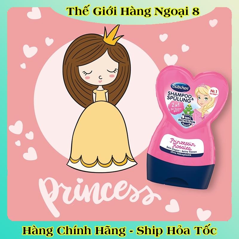 [auth] [ Nội địa Đức Đủ Bill] Dầu gội xả Bubchen 2in1 hình trái tim cho bé từ 1 tuổi chai 230ml [Hot]
