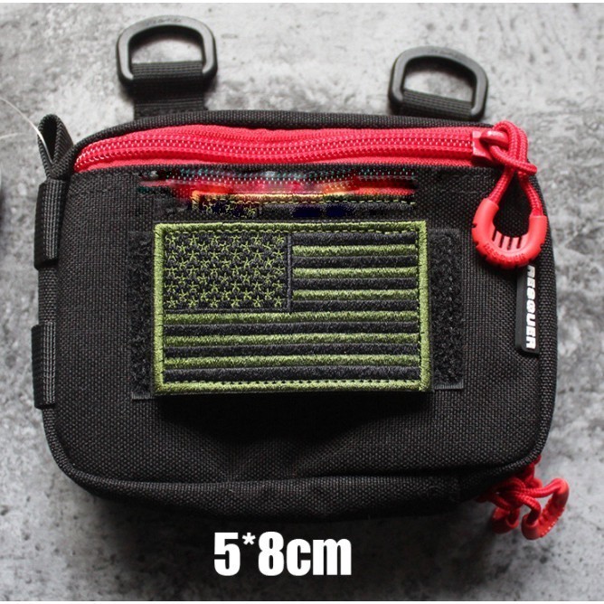 Patch vải velcro cờ Mỹ_USA dán ba lô, nón , quần áo , túi xách