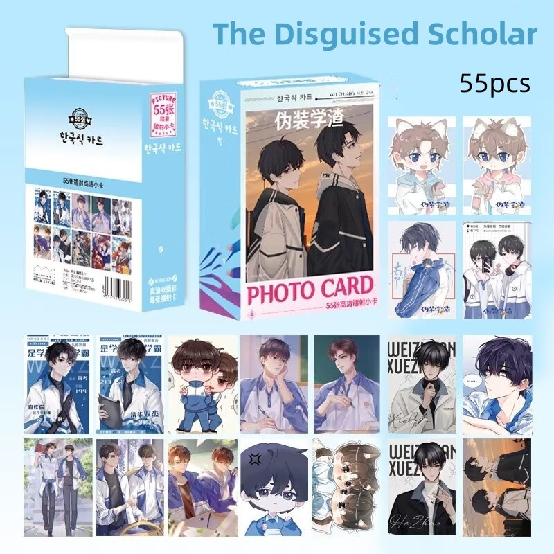 Manga Manhwa checkmate Run Wild Laser Holographic Lomo Cards Hệ thống tự tiết kiệm của Scum Villain Photocards Tôi đã trở thành một vị thần trong trò chơi kinh dị Bưu thiếp ba chiều