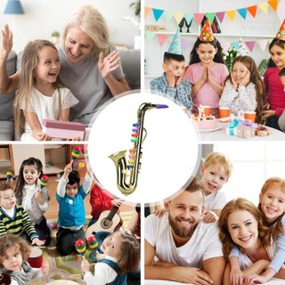 Đồ chơi saxophone trẻ em DAMAO, Đồ chơi nhạc cụ mô phỏng 8 tông màu, Biểu diễn sân khấu với âm thanh lớn Giáo dục bằng giọng nói lớn Đồ chơi saxophone Mini Học tập