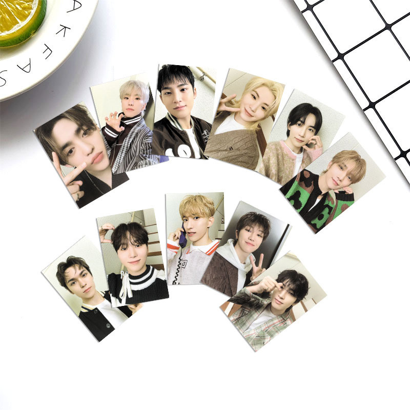 5-13 Chiếc SEVENTEEN 2024 CARAT LAND Lomo Cards Người hâm mộ họp Photocards S.Coups JEONGHAN HOSHI WONWOO WOZI DK MINGYU The8 Dino SEUNGKWAN JOSHUA JUN VERN Bưu Thiếp YM