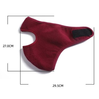 Combo 4 khẩu trang nỉ ninja - Khẩu trang che kín mặt lót nỉ không kính đi xe máy phượt ấm áp ( 4 cái mix màu)