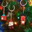 5 / 10 Chiếc Trẻ Em Bạn Bè Tặng Búp Bê Móc Khóa Ba Lô Mặt Dây Chuyền Giáng Sinh Ông Già Noel Móc Chìa Khóa