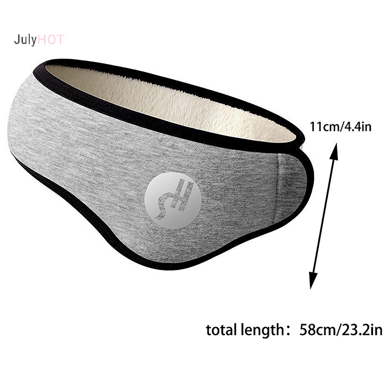 Julyhot Bịt tai cách âm ngủ mùa đông, giữ ấm tai, nút tai chống ồn unisex