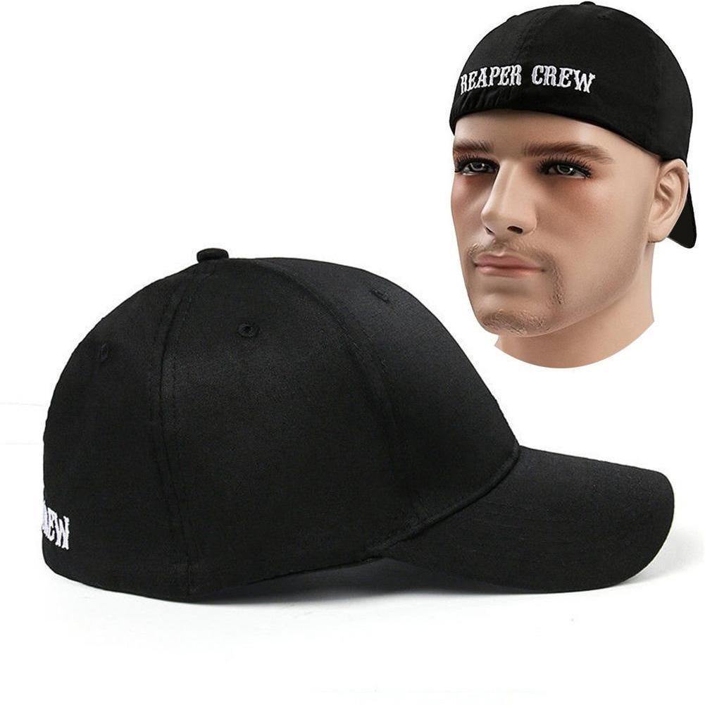 Learnever Mũ đậu nành Sons Of Anarchy Reaper Crew Trang bị Mũ bóng chày M7g8