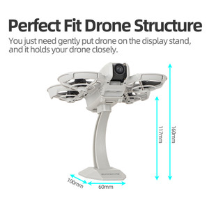 Dành cho giá trưng bày máy tính để bàn DJI NEO, giá trưng bày phòng triển lãm máy bay không người lái, phụ kiện trang trí