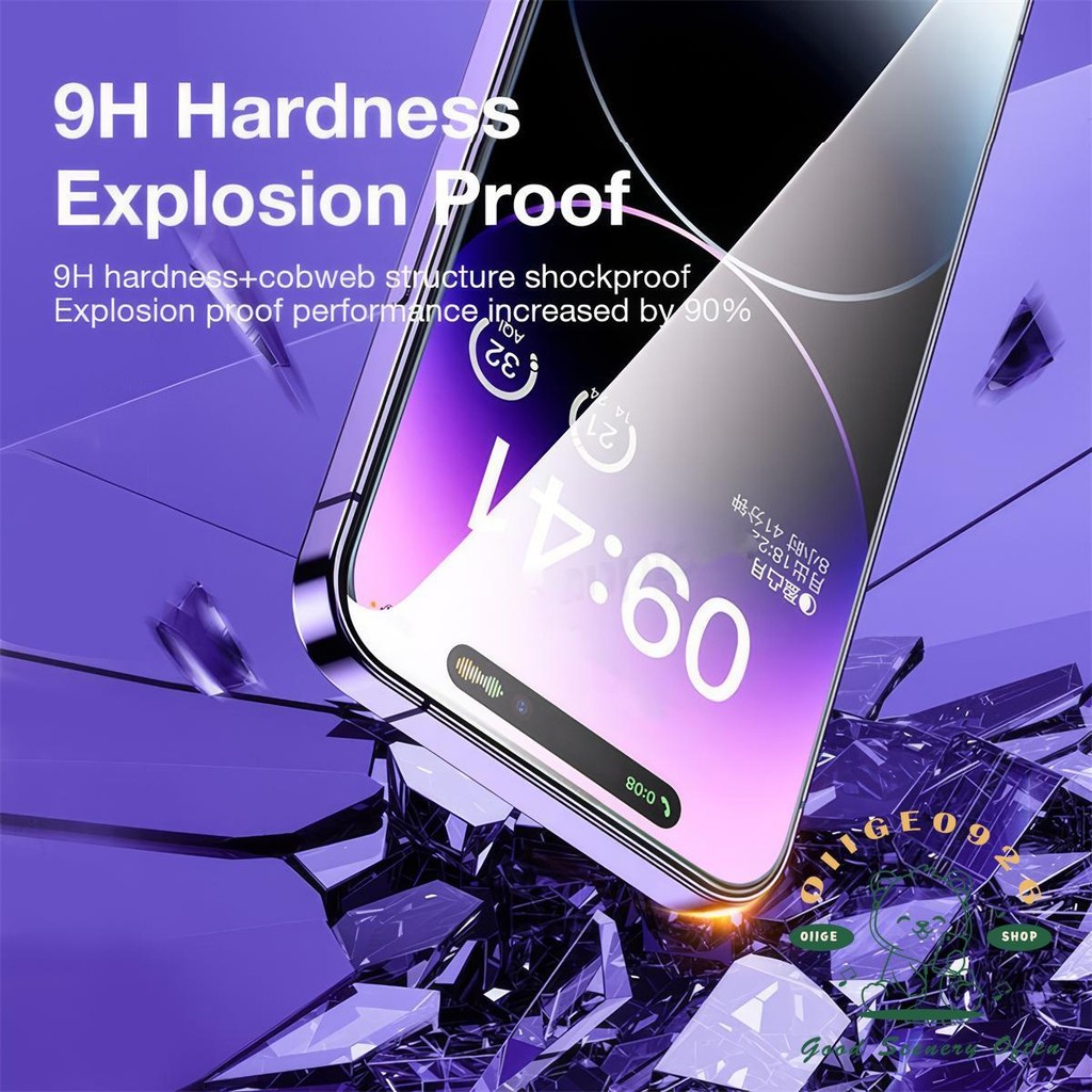 【 Phim bảo vệ iPhone16 】 Kính cường lực HD riêng tư cho iPhone16Pro Max 15 14 13 12 11 7 / 8Plus XS XR Full Cover Chống bụi Bin Giây Miếng dán