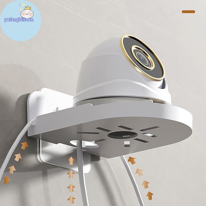 Pufangbliss Giá đỡ máy ảnh Treo tường Giám sát Hỗ trợ gia đình Móc treo tường đa năng Giá đỡ phòng khách Khay đựng đồ gia đình VN