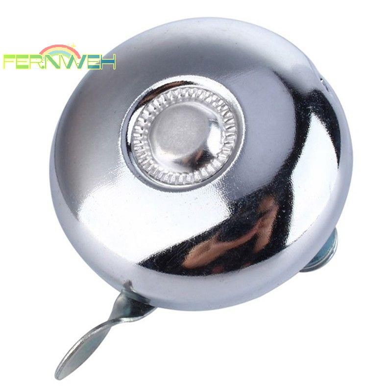 [Fernweh] Vòng kim loại cổ điển Retro Xe đạp Tay lái xe đạp Báo động âm thanh Bạc [MỚI]