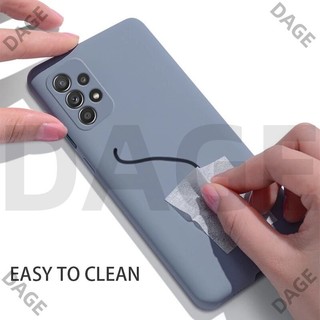 Ốp Lưng Silicon Lỏng Chống Sốc Cho Samsung Galaxy A25 5G A15 A55 A35 A54 A24 4G A34 A14 A53 A23 A13 A33 A73 A52s A52 A32 A22 A12 A71 A51 A50 A50s Vỏ TPU DAGE Mềm