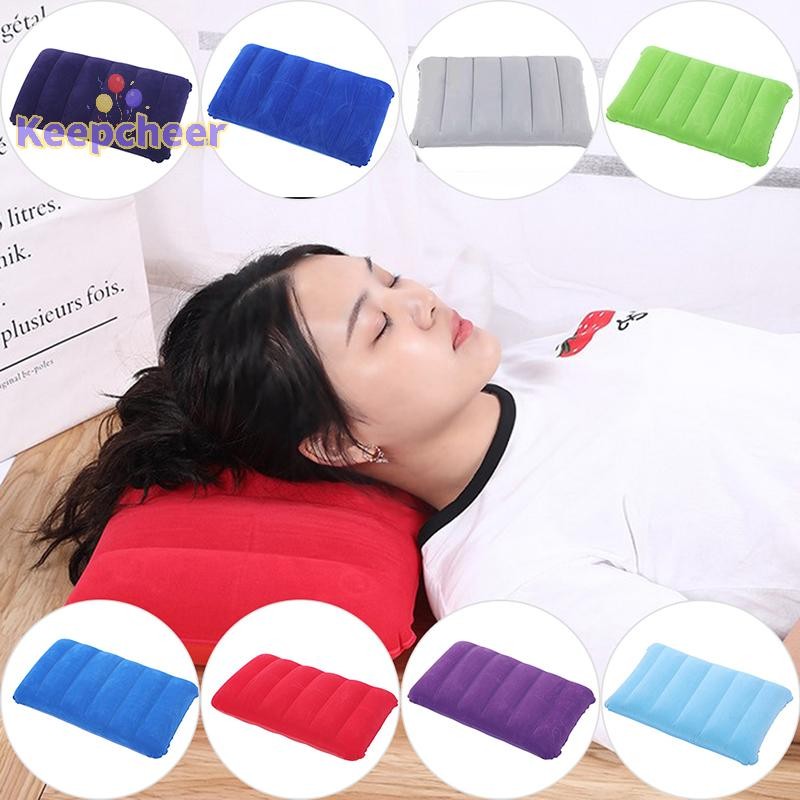 [Keepcheer] 47 * 30cm Di Động Gấp Không Khí Bơm Hơi Du Lịch Ngoài Trời Nhà Mềm Mại [Mới]