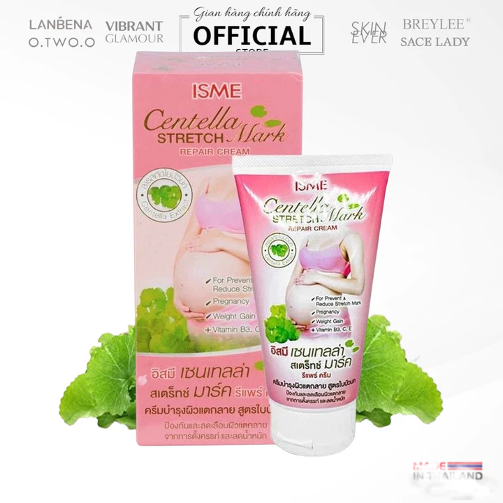 Kem trị rạn da ISME Centella Stretch Mark Repair Cream Thái Lan
