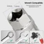 Công cụ cài đặt loại bỏ CHEESELY, Vòng khóa Cassette 12T màu đen, Cờ lê lắp bánh xích xe đạp bằng thép Carbon cao bền bỉ