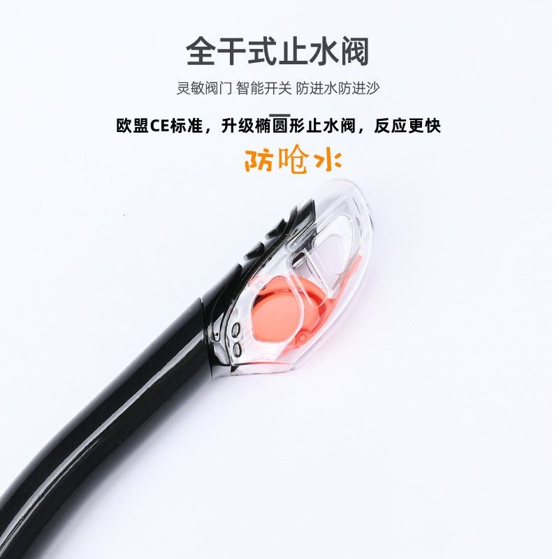 Toàn Khô Lặn Ống Thở Trước Huấn Luyện Bơi Khẩu Trang Lặn Ba Kho Báu Dưới Nước Tự Do Lặn Lặn Biển E