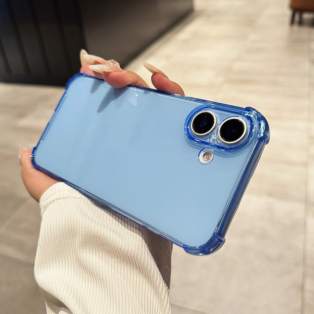 Ốp Điện Thoại Nhiều Màu Cho iPhone 17 Pro Max 16 15 14 13 12 11 Bảo Vệ Toàn Diện Bốn Góc Chống Rơi Bảo Vệ TPU Sost Vỏ