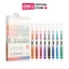 Bộ 8 bút gel nhiều màu Deli ngòi 0.5mm trơn tru lâu hết mực dùng để viết Caligraphy liner đi nét bullet jourrnal S855