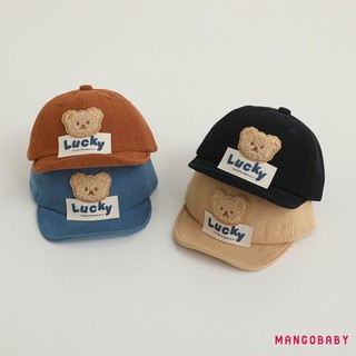 Mg-kids Bé Trai Mũ Bóng Chày Hoạt Hình Gấu Thêu Mùa Hè Trucker Mũ Đi Biển Mũ Chống Nắng Cho Bé Sơ Sinh Ngoài Trời