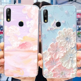 Ốp Điện Thoại Cho Asus Zenfone Max Pro M2 ZB631KL ZB633KL ZB630KL Ốp Lưng Silicon Mềm Trong Suốt Cho Asus X01BDA X01AD X01BD Vỏ