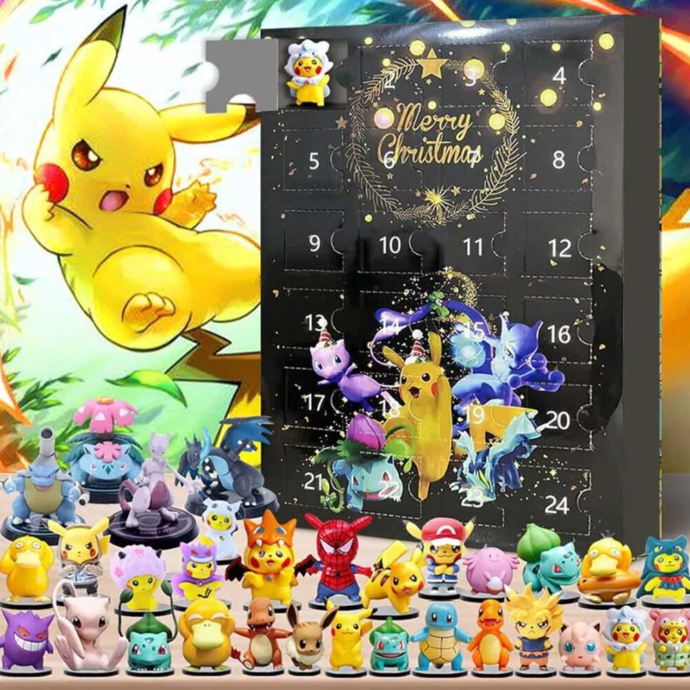 Pokemon Christmas Advent Calendar Box Shopee Việt Nam