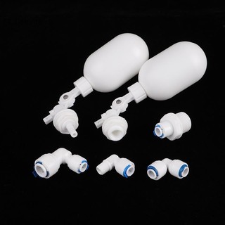 Gcdhome Kiểm soát mực nước Hệ thống xâm nhập ngược 1 / 4 "3 / 8" Van phao bể cá Bình đựng nước Van phao HOT
