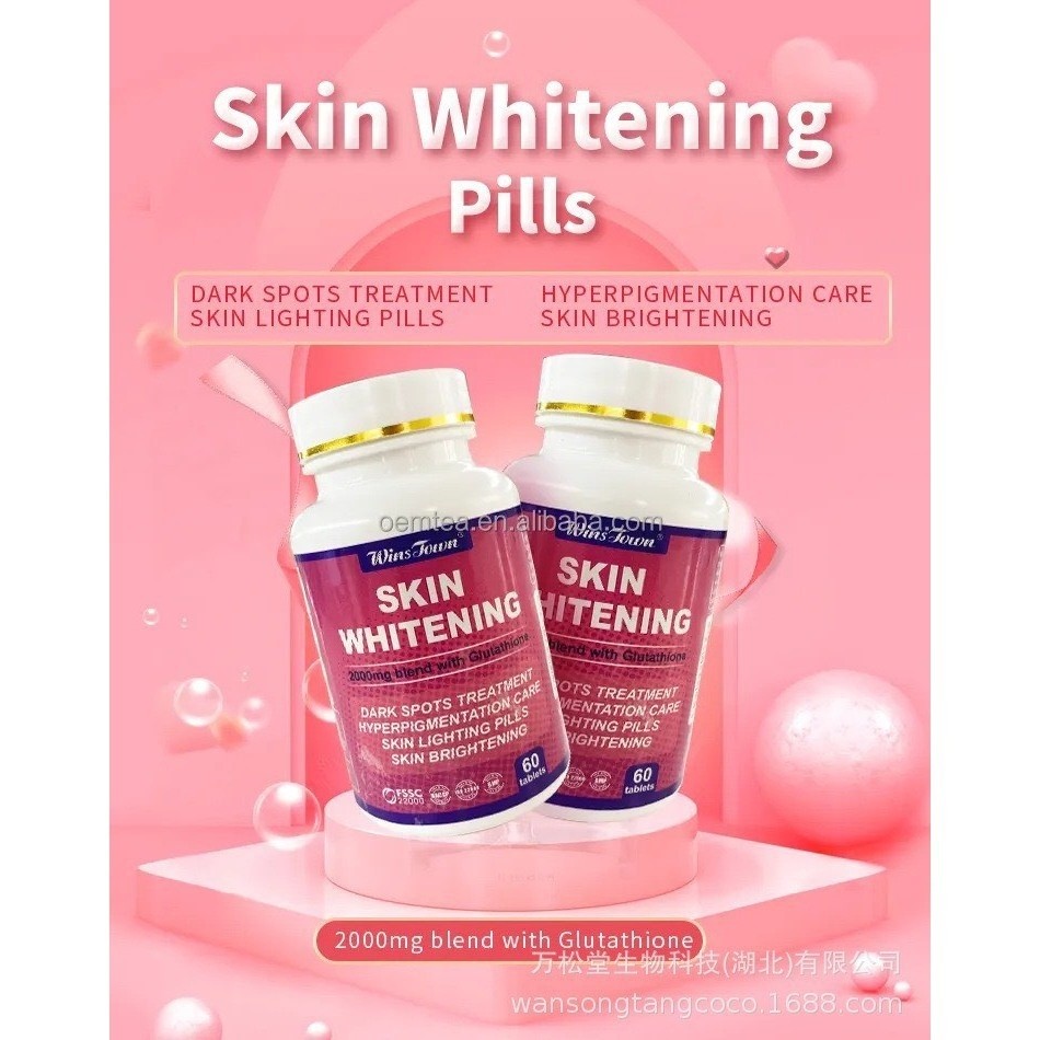 Vin Ung Skin Whitening Glutathione 8000mg Trng Da - Gim Nm Tn Nhang,  Da Sng Bt Tng | Shopee Vit Nam