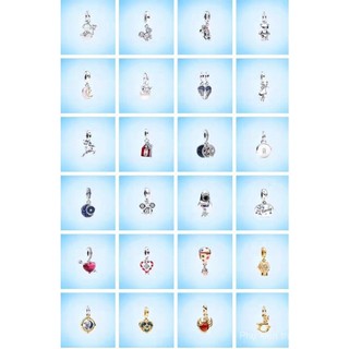 Hàng hóa tại chỗ Rose Gold thiên thần cánh Mặt dây chuyền DIY tình yêu gấu Bead Vòng đeo tay phụ kiện S925 Bạc
