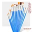 BÚT LÔNG Bộ 10 cọ vẽ màu nước, sơn dầu chuyên nghiệp sợi Artist Brush có miễn phí vận chuyển